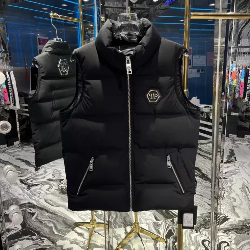 Philipp Plein PP Down Feather Coat Sleeveless For Men #1279298 $235.00 USD, Wholesale Replica Woolrich Jackets