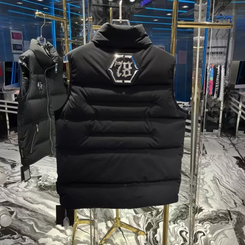 Replica Philipp Plein PP Down Feather Coat Sleeveless For Men #1279298 $235.00 USD for Wholesale