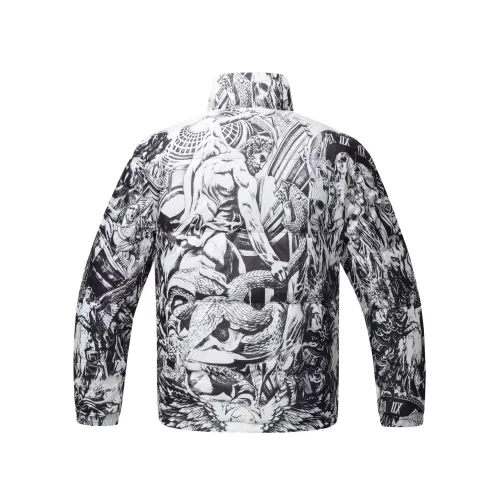 Replica Philipp Plein PP Down Feather Coat Long Sleeved For Men #1279301 $264.46 USD for Wholesale