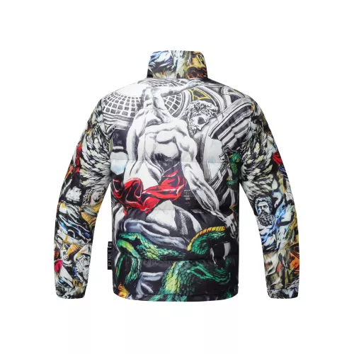 Replica Philipp Plein PP Down Feather Coat Long Sleeved For Men #1279302 $264.46 USD for Wholesale