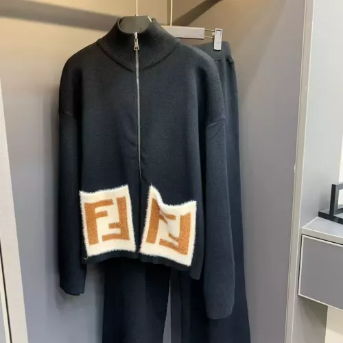 Fendi Tracksuits Long Sleeved For Women #1279349 $85.00 USD, Wholesale Replica Fendi Tracksuits