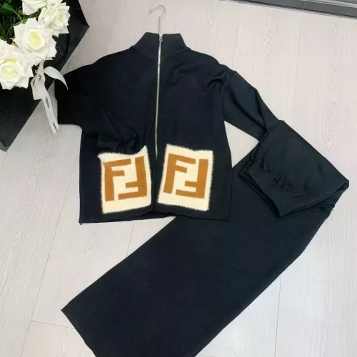 Replica Fendi Tracksuits Long Sleeved For Women #1279349 $85.00 USD for Wholesale