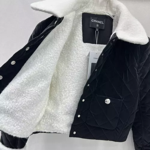 Replica Chanel Down Coat Long Sleeved For Women #1279356 $210.00 USD for Wholesale