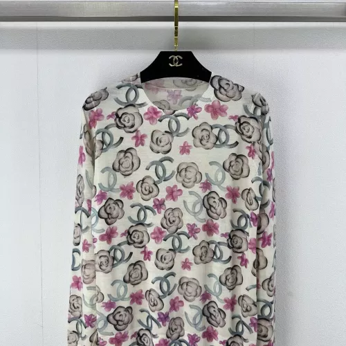 Chanel Sweaters Long Sleeved For Women #1279367 $105.00 USD, Wholesale Replica Chanel Sweaters