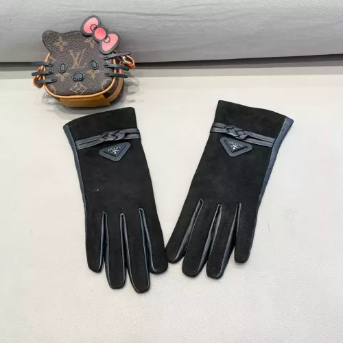 Prada Gloves For Women #1279368 $48.00 USD, Wholesale Replica Prada Gloves