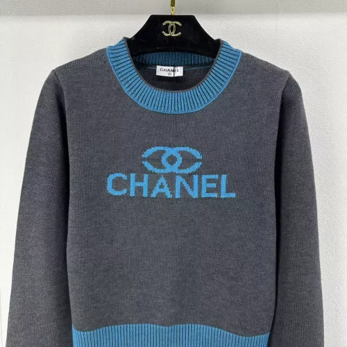 Replica Chanel Sweaters Long Sleeved For Women #1279369 $96.00 USD for Wholesale