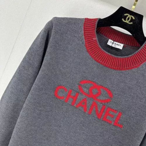 Replica Chanel Sweaters Long Sleeved For Women #1279372 $96.00 USD for Wholesale