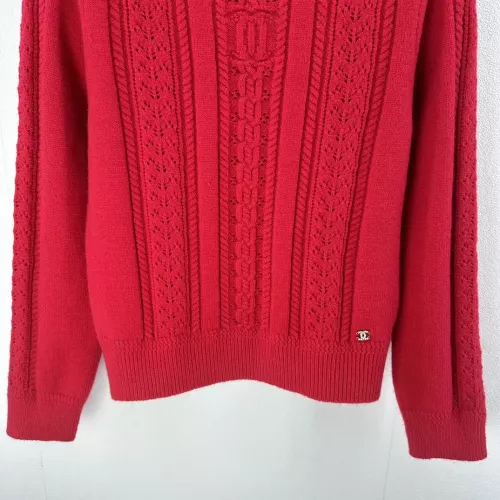 Replica Chanel Sweaters Long Sleeved For Women #1279377 $118.00 USD for Wholesale