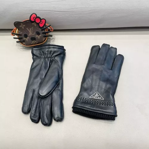 Replica Prada Gloves For Men #1279383 $52.00 USD for Wholesale