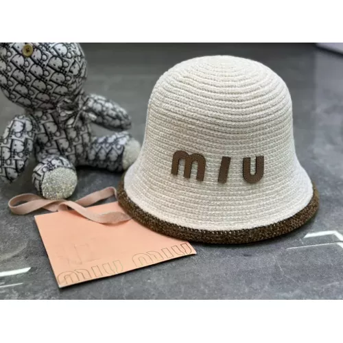 MIU MIU Caps #1279460 $29.00 USD, Wholesale Replica MIU MIU Caps