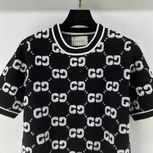 Replica Gucci Sweaters Short Sleeved For Women #1279464 $92.00 USD for Wholesale