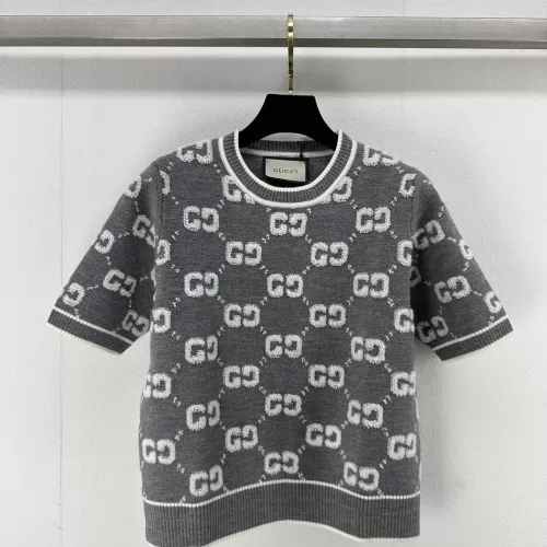 Gucci Sweaters Short Sleeved For Women #1279467 $92.00 USD, Wholesale Replica Gucci Sweaters