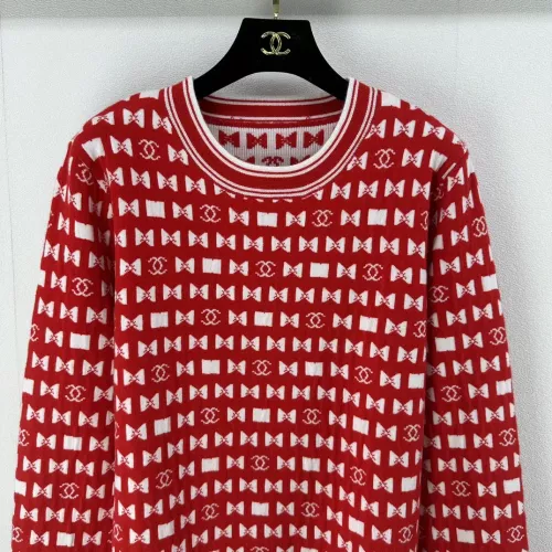 Replica Chanel Sweaters Long Sleeved For Women #1279506 $96.00 USD for Wholesale