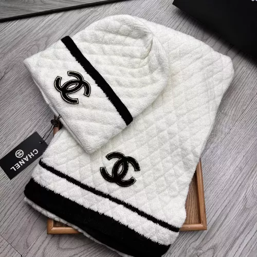 Chanel Hat and Scarf Set #1279603 $52.00 USD, Wholesale Replica Chanel Hat and Scarf and Glove Set