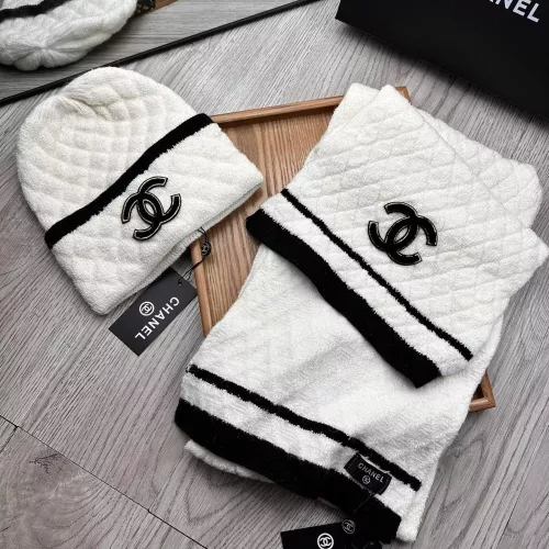 Replica Chanel Hat and Scarf Set #1279603 $52.00 USD for Wholesale