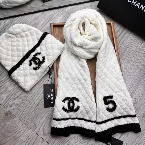 Replica Chanel Hat and Scarf Set #1279603 $52.00 USD for Wholesale