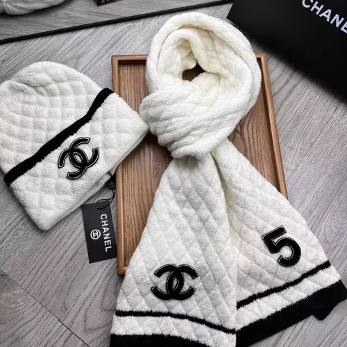 Replica Chanel Hat and Scarf Set #1279603 $52.00 USD for Wholesale