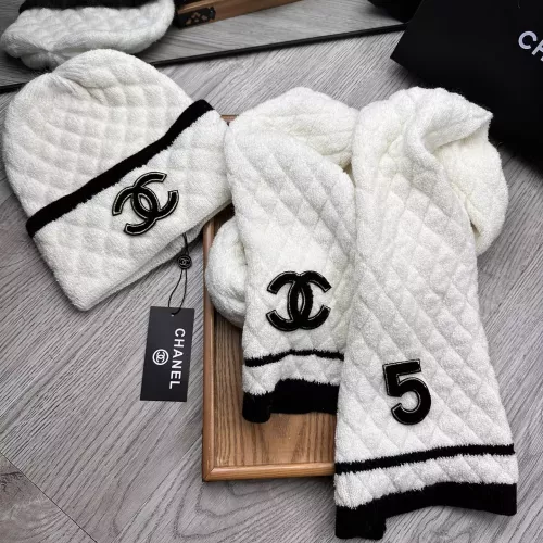 Replica Chanel Hat and Scarf Set #1279603 $52.00 USD for Wholesale