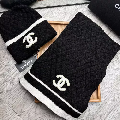 Replica Chanel Hat and Scarf Set #1279604 $52.00 USD for Wholesale