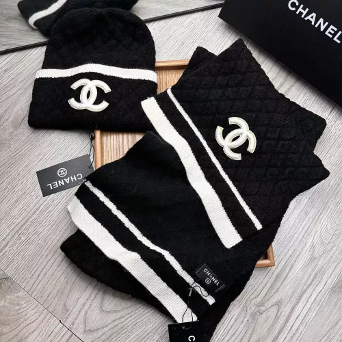 Replica Chanel Hat and Scarf Set #1279604 $52.00 USD for Wholesale