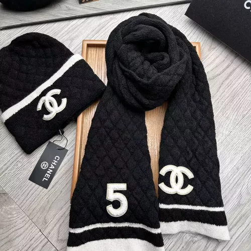 Replica Chanel Hat and Scarf Set #1279604 $52.00 USD for Wholesale