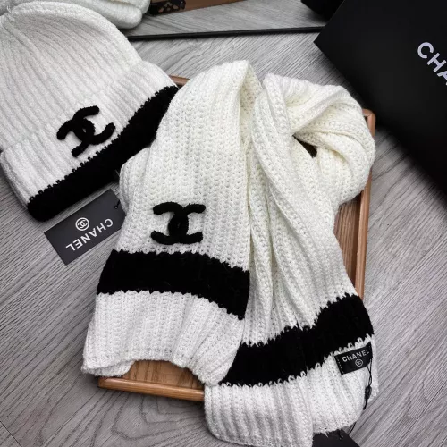 Replica Chanel Hat and Scarf Set #1279605 $52.00 USD for Wholesale