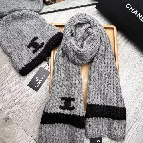 Replica Chanel Hat and Scarf Set #1279607 $52.00 USD for Wholesale