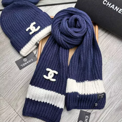 Replica Chanel Hat and Scarf Set #1279608 $52.00 USD for Wholesale