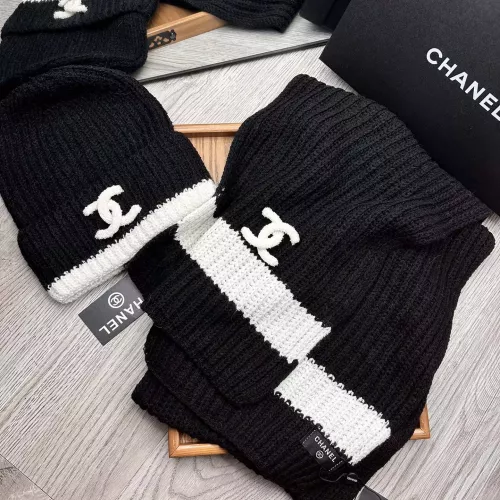 Replica Chanel Hat and Scarf Set #1279609 $52.00 USD for Wholesale