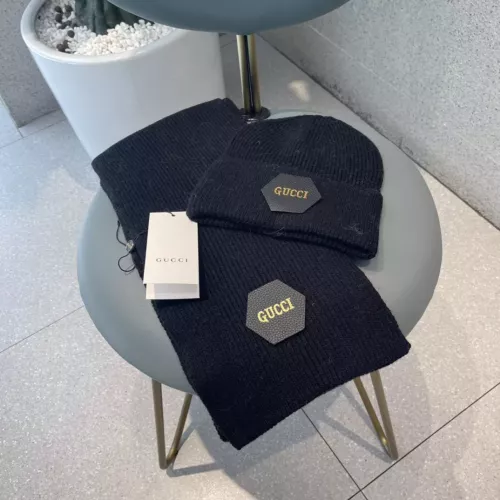 Replica Gucci Hat and Scarf Set #1279611 $56.00 USD for Wholesale