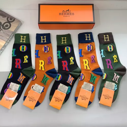 Hermes Socks #1279657 $29.00 USD, Wholesale Replica Hermes Socks