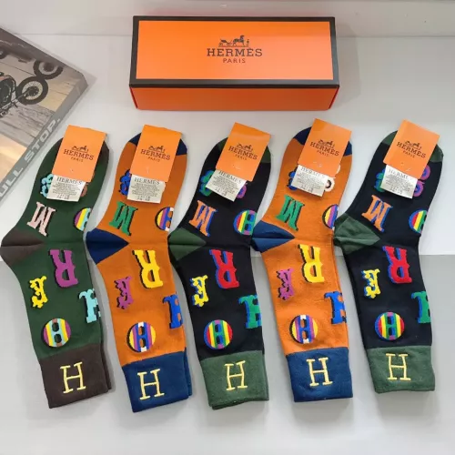 Replica Hermes Socks #1279657 $29.00 USD for Wholesale