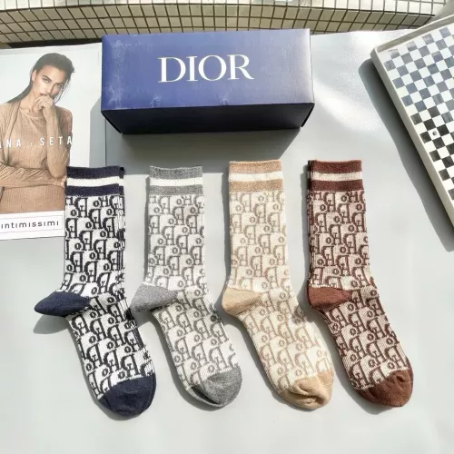 Replica Christian Dior Socks #1279658 $29.00 USD for Wholesale