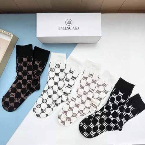 Balenciaga Socks #1279659 $32.00 USD, Wholesale Replica Balenciaga Socks