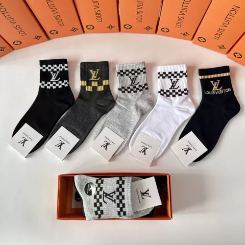 Louis Vuitton LV Socks #1279667 $27.00 USD, Wholesale Replica Louis Vuitton LV Socks