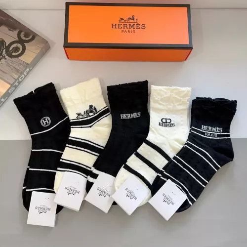 Replica Hermes Socks #1279671 $27.00 USD for Wholesale