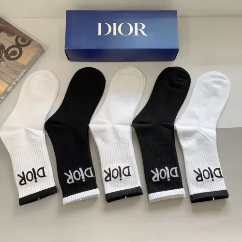 Replica Christian Dior Socks #1279690 $29.00 USD for Wholesale