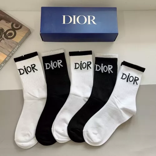 Replica Christian Dior Socks #1279690 $29.00 USD for Wholesale