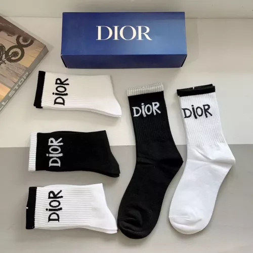 Replica Christian Dior Socks #1279690 $29.00 USD for Wholesale