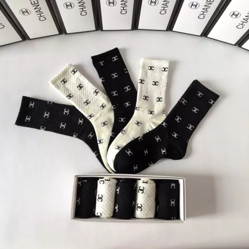 Replica Chanel Socks #1279693 $29.00 USD for Wholesale