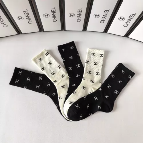 Replica Chanel Socks #1279693 $29.00 USD for Wholesale