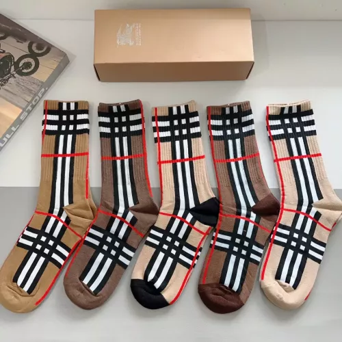 Burberry Socks #1279697 $29.00 USD, Wholesale Replica Burberry Socks