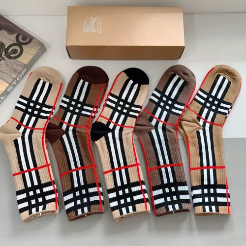 Replica Burberry Socks #1279697 $29.00 USD for Wholesale