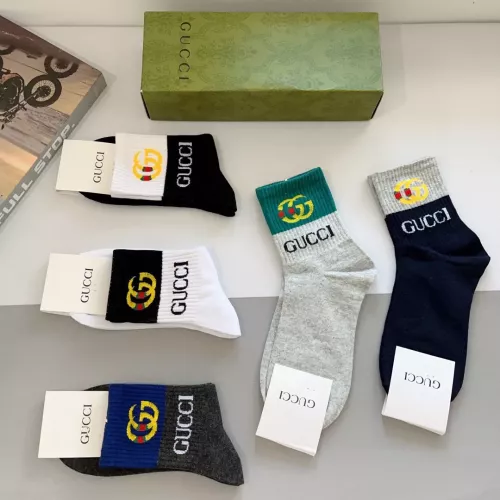 Replica Gucci Socks For Men #1279698 $29.00 USD for Wholesale