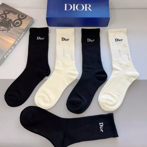 Replica Christian Dior Socks For Men #1279699 $29.00 USD for Wholesale