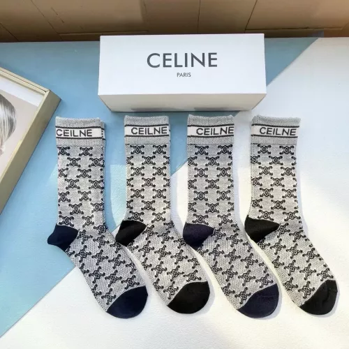 Replica Celine Socks #1279712 $32.00 USD for Wholesale