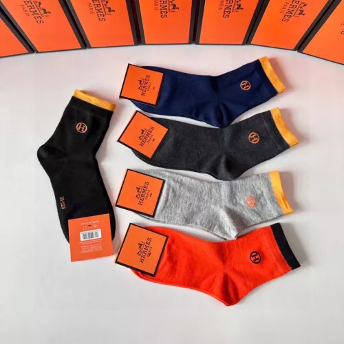 Replica Hermes Socks #1279713 $29.00 USD for Wholesale