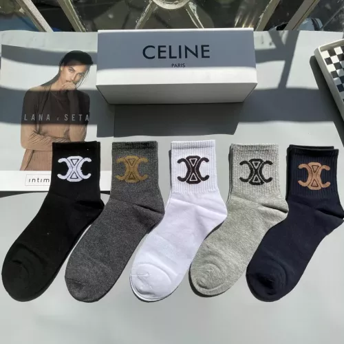 Celine Socks #1279716 $25.00 USD, Wholesale Replica Celine Socks