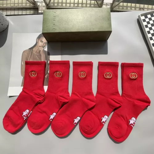 Gucci Socks #1279718 $29.00 USD, Wholesale Replica Gucci Socks