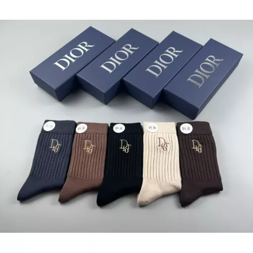 Replica Christian Dior Socks #1279721 $29.00 USD for Wholesale